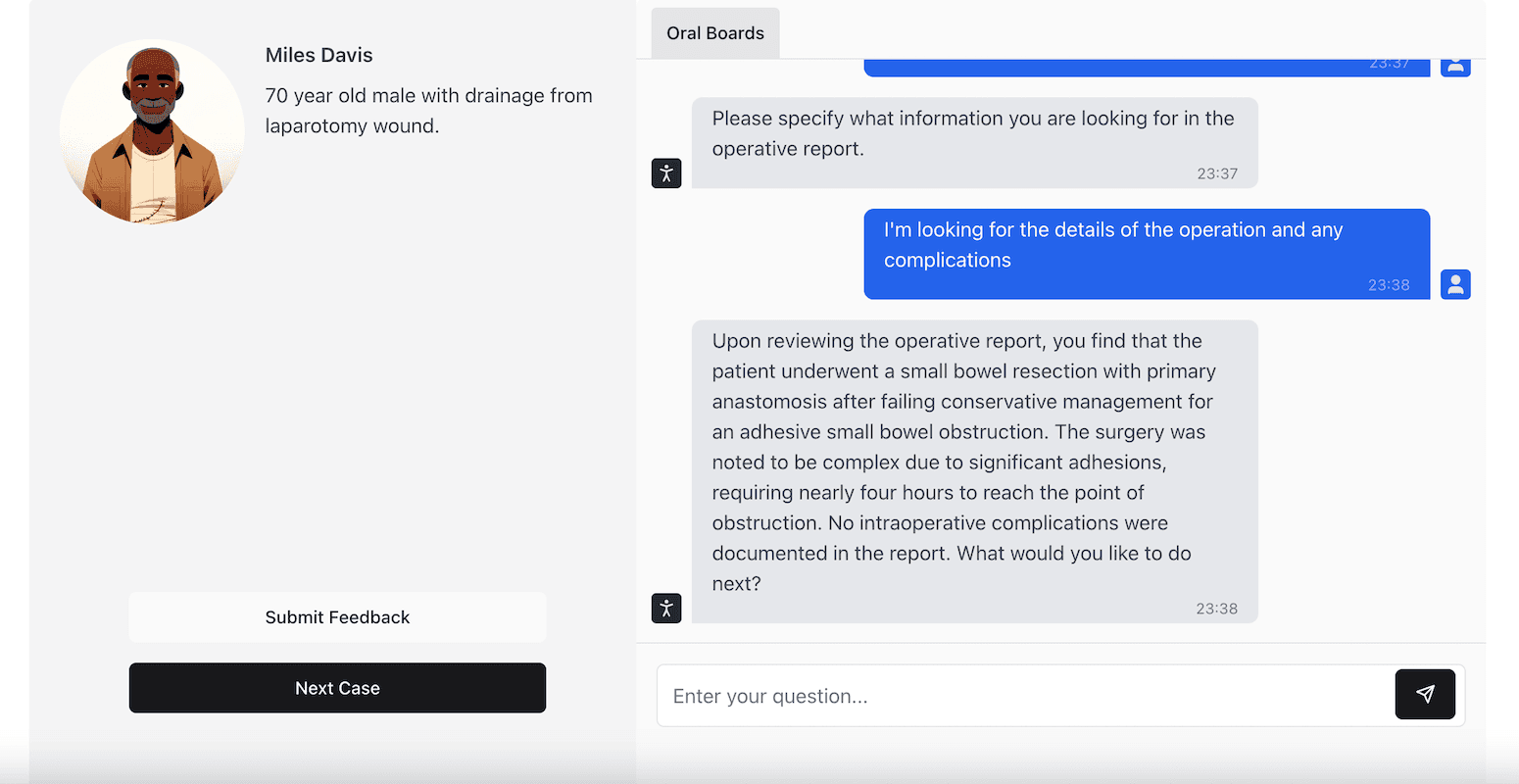 Ophthalmology Oral Boards Screenshot